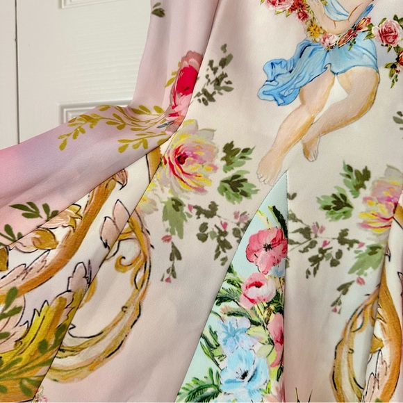 ASOS Floral Print Mini Dress Us2 - Picture 10 of 16